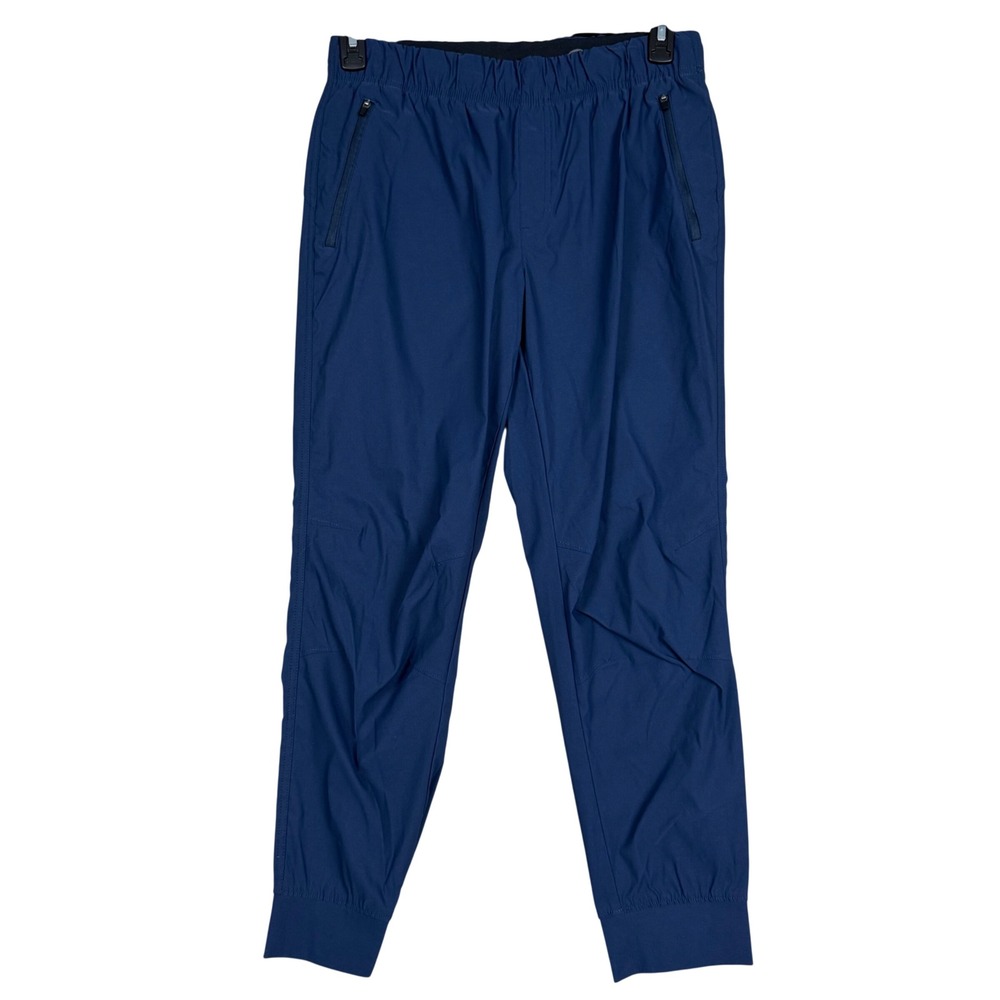 Eddie Bauer Joggers 12 28x27 Hiking Outdoor Navy Blue Stretch Gorpcore Active